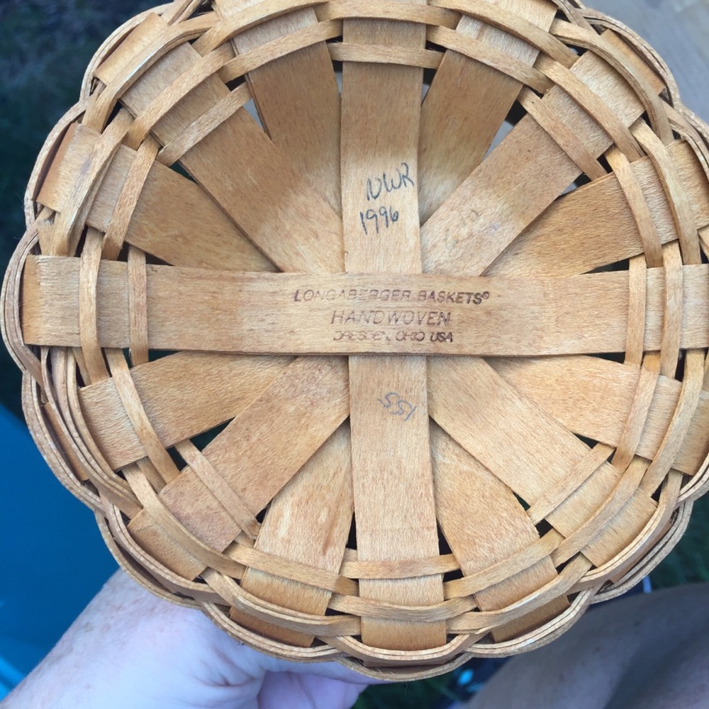 Longaberger 1997 Inaugural Basket Combo - Picture 7 of 7
